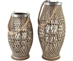 Affek Design LUCIE Pilkas lempa 23xh48cm