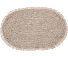 Hs Decoration Carpet Kilimas svetainei ovalus, su kukurūzų lapais, 80 x 50 cm