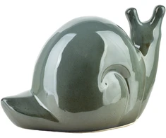 Mondex Keraminė sraigės figūrėlė 25x14.5x15cm