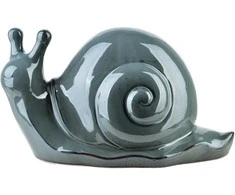 Mondex Keraminė sraigės figūrėlė 34,5x18x19,5cm