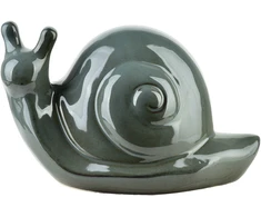 Mondex Keraminė sraigės figūrėlė 25x14.5x15cm