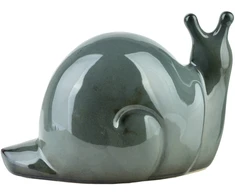 Mondex Keraminė sraigės figūrėlė 19x11x11cm