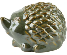 Mondex MAVE Žalias Keraminė ežio figūrėlė 10x8x7cm
