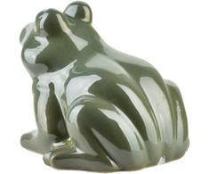 Mondex MAVE Žalias Figura żaba keramikinė 16x15,5x13 cm