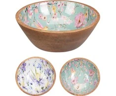 Mondex Miska su drewna mango 15x15x5 cm 2 wzory
