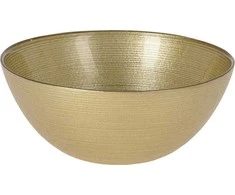 Vilde Stiklinis dubuo 15 cm, 600 ml, auksinės spalvos
