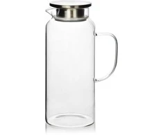 Mondex MODERNUS VIRTUVĖS Ąsotis su dangteliu iš borosilikatinio stiklo 1,9 l 8 x 10,5 x 25,5 cm