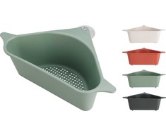 Mondex KOOPMAN Virtuvės laikiklis su siurbimo taurele 28 cm | Kempinėlės ir priedų lentyna | Montavimas