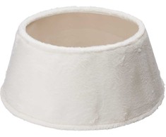 Mondex Faux fur Christmas medžio mat, 55 x 55 cm