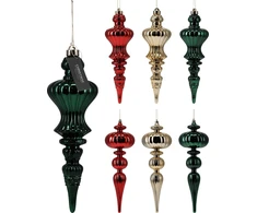 Nežinomas Christmas Tree toy AKP201500. auksinis/red/žalias. 30 cm