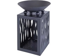 Mondex Ketaus ir plieno sodo laužavietė ant stovo 45x63cm