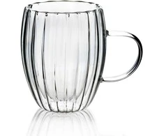 Art-Pol PETER borosilikatinio stiklo puodelis 300 ml