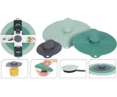 Mondex Silikoniniai dangteliai 12-28 cm 3 vnt.