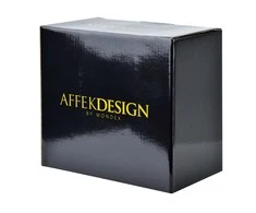 Affek Design RALPH Juodas Komplet 2 miseczek 15,5x17x7cm 750ml