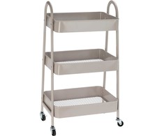 Storage Solutions Mobilus Lentynas 3 Skyrių 44x31,5x78,5 cm - Virtuvinis Krepšys - Organizatorius