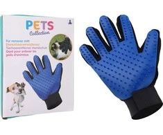 Pets Collection Rękawica do wyczesywania sierści szczotka do czesania psa kota królika