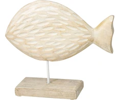 Mondex RYBA DEKORACYJNA 22CM balta PIRANIE