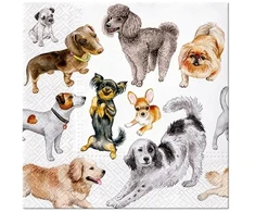 Mondex Serwetki 33x33 Dogs Happiness 20szt