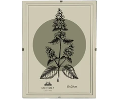 Nuotraukų rėmelis Affek Design ADI rėmelis 15x20 cm stiklinis rėmelis su spaustuku