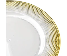 Mondex Since 1986 BLANCHE CLEAR Apatinė dekoratyvinė detalė su auksu 33x1,5 cm