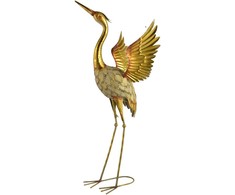 Mondex Since 1986 CEDRIC Metalinė figūra HERON 45.5x38x95m išskleidę sparnus