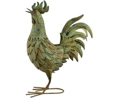Mondex Since 1986 CEDRIC Figura metalo sp. KOGUT 15x42x53cm