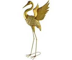 Mondex Since 1986 CEDRIC Metalinė figūrėlė HERON 35x40x95cm išskleidę sparnus