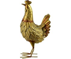 Mondex Since 1986 CEDRIC Figura metalo sp. KURA 30x20x52cm