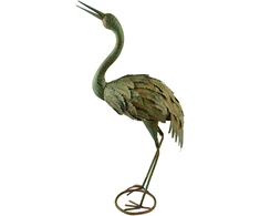 Mondex Since 1986 CEDRIC Figura metalo sp. ŻURAW 40x20x67cm