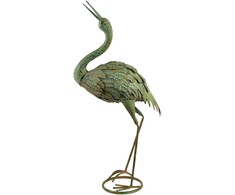 Mondex Since 1986 CEDRIC Figura metalo sp. ŻURAW 40x20x67cm