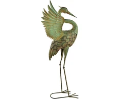 Mondex Since 1986 CEDRIC Metalinė figūrėlė HERON 45x36x85xm išskleidę sparnus