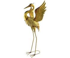 Mondex Since 1986 CEDRIC Metalinė figūrėlė HERON 40x40x95cm išskleidę sparnus