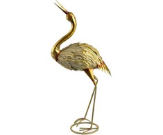 Mondex Since 1986 CEDRIC Figura metalo sp. ŻURAW 35x20x67cm