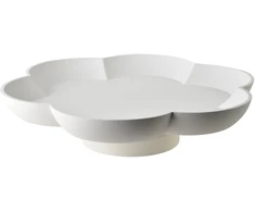 Mondex Since 1986 DAZ Dekoratyvinė lėkštė 30x30x8cm gėlė balta