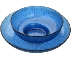Mondex Since 1986 DAZ GLASS Misa patera 34,5x8cm