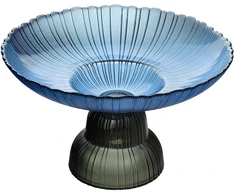 Mondex Since 1986 DAZ STIKLINĖ LĖKŠTĖ 24x14cm MĖLYNA
