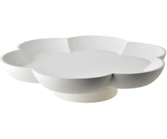 Mondex Since 1986 DAZ Dekoratyvinė lėkštė 30x30x8cm gėlė balta