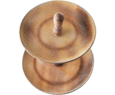 Mondex Since 1986 DAZ dekoratyvinė dviejų aukštų lėkštė 21/24x30cm