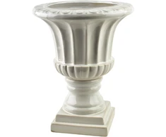 Mondex Since 1986 EVAM Baltas taurė vaza 28,5x28,5x37 cm