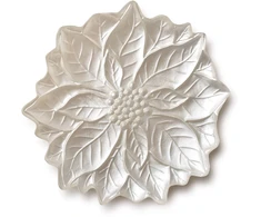 Mondex Since 1986 FLOWIE Talerz 31,5x31,5x3,6cm perlų sp.