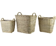 Mondex Since 1986 GUSTAV 3 vnt. pintų užvalkalų rinkinys 56x42x46/43x42x40/32x23x21 cm