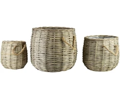 Mondex Since 1986 Lumarko GUSTAV 3 vnt. pintų užvalkalų rinkinys 50x50x48/38x38x38/26x26x30cm