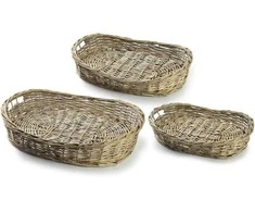 Lumarko Mondex Since 1986 GUSTAV Komplet 3 tac 53x39x10cm/48x33x9x/43x28,5x8cm
