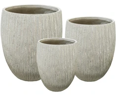 Mondex Since 1986 HEVRA Komplet 3 osłonek 53x53x65,5/41,5x41,5x54,5/31x31x43cm