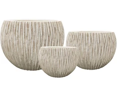 Mondex Since 1986 HEVRA Komplet 3 osłonek 53x53x45/40x40x33,5/29x29x27cm