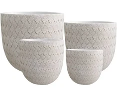 Mondex Since 1986 HEVRA Komplet 4 osłonek 44x44x42/36x36x35/30x30x30/24x24x24cm