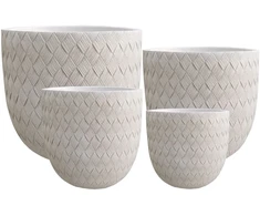 Mondex Since 1986 HEVRA Komplet 4 osłonek 44x44x42/36x36x35/30x30x30/24x24x24cm