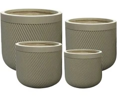Mondex Since 1986 HEVRA Komplet 4 osłonek 44x44x42/36x36x35/30x30x30/24x24x24cm