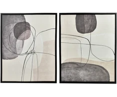 Mondex Since 1986 INGA 2 paveikslų rinkinys 40x50 cm modernus