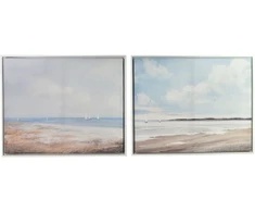 Mondex Since 1986 INGA 2 paveikslų rinkinys 40x50cm jūra